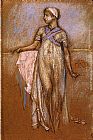 James Abbott McNeill Whistler The Greek Slave Girl painting